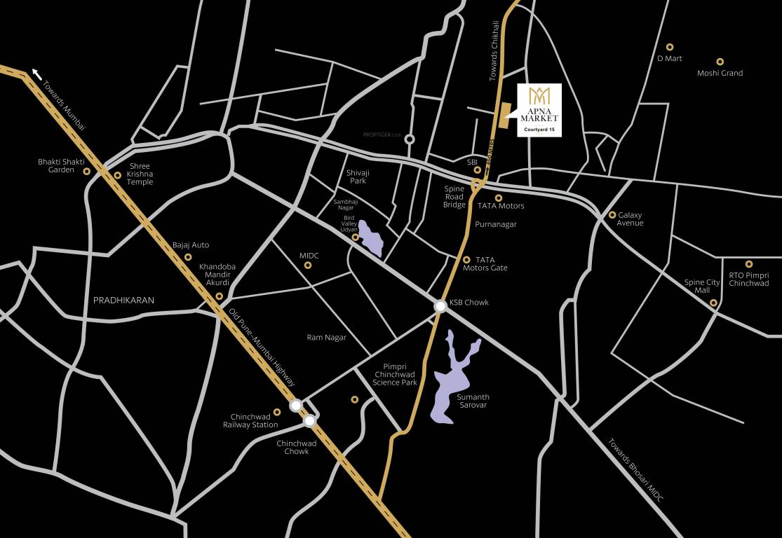  apna market Location Plan