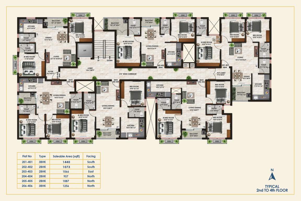  cygnus Cygnus Cluster Plan from 2nd to 4th Floor