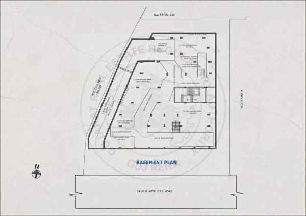  krunal-appartment Krunal Appartment Basement  Cluster Plan