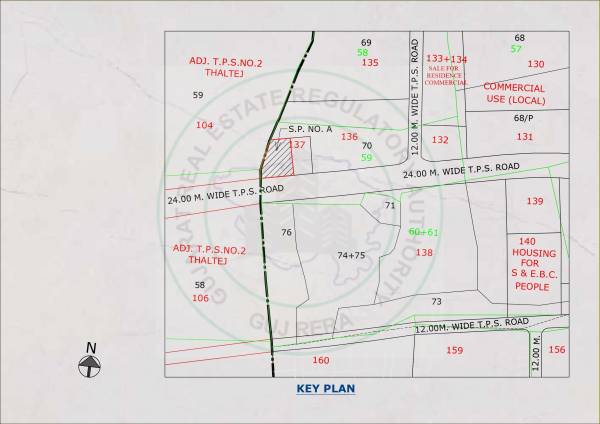  krunal-appartment Location Plan