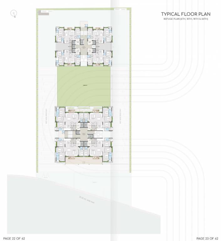  adleap Block A And Block B Cluster Plan from 6th, 10TH, 18TH And  26th Floor
