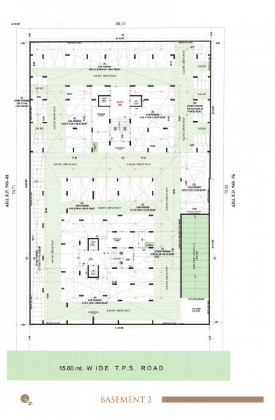  ombre A 2nd Basement Cluster Plan