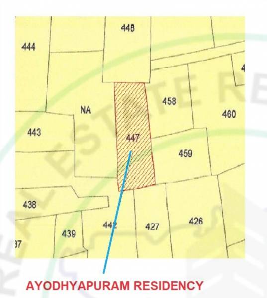 ayodhyapuram-residency Location Plan