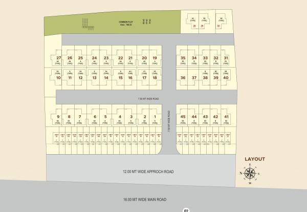 Layout Plan shiv-shakti-residency Layout Plan