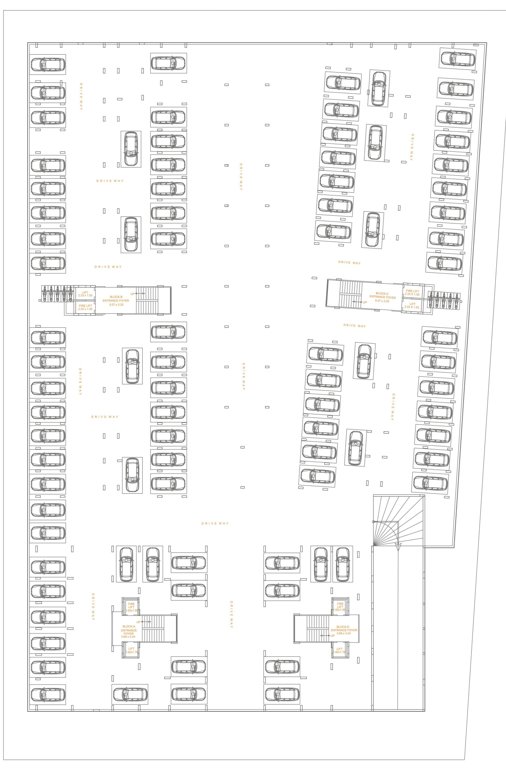  aatrey ivaan 5 Block A,B,C,D Cluster Plan For Basement 1