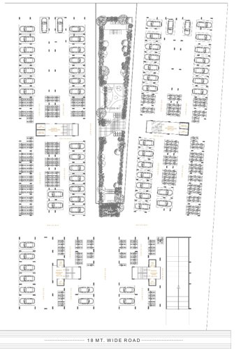  aatrey-ivaan-5 Block A,B,C,D Cluster Plan For Ground Floor