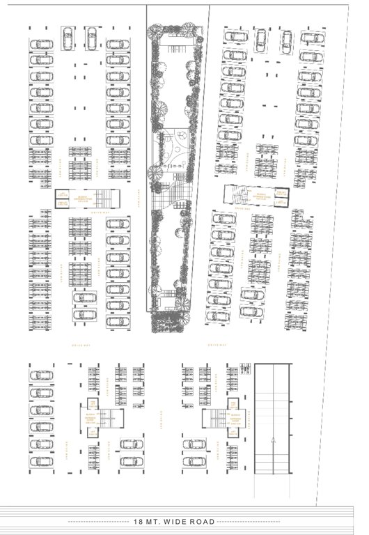  aatrey ivaan 5 Block A,B,C,D Cluster Plan For Ground Floor