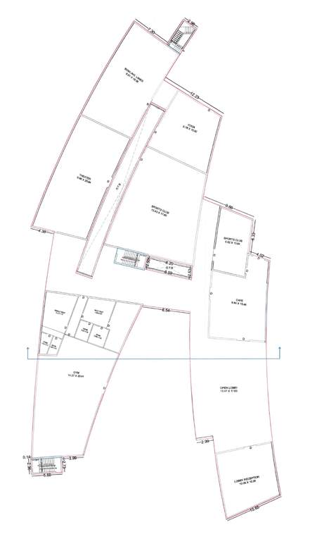 menorca Block A,B,C,D,E,F,G,H,I,J,K Cluster Plan For Ground Floor