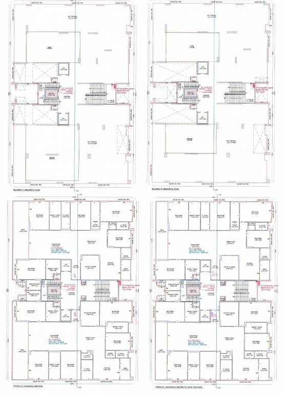 menorca Block J,K Cluster Plan For Typical Floor Plan