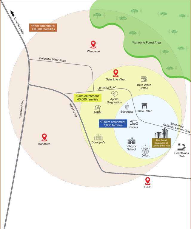  bella vita signet Location Plan
