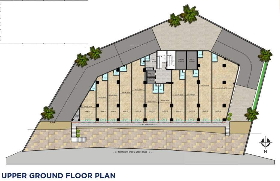  apex business court phase ii Apex Business Court Phase II Cluster Plan For Upper Ground Floor