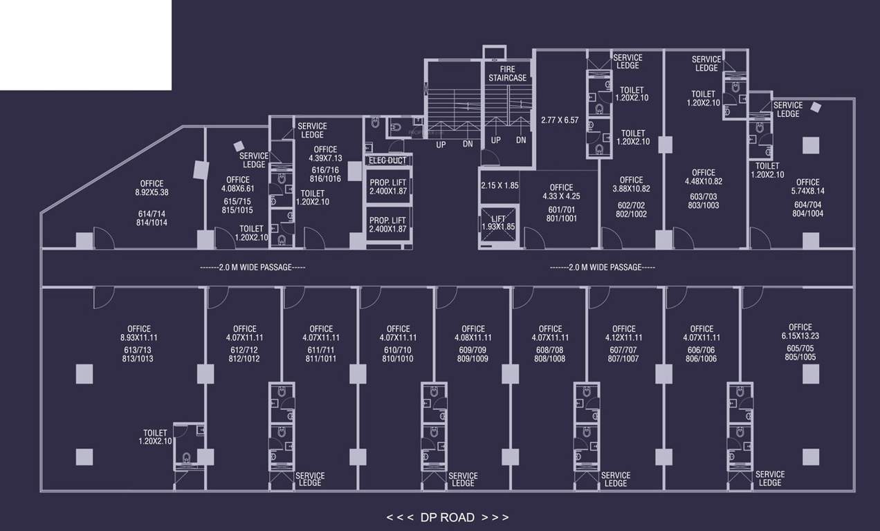  apex business court phase ii Apex Business Court Phase II Cluster Plan From 6th To 10th Floor