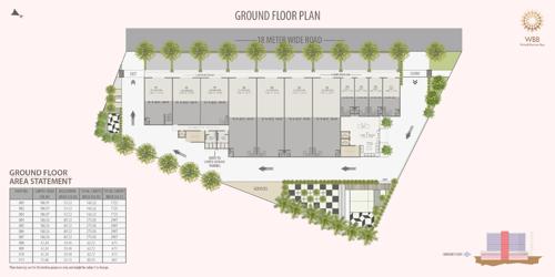  wakad-business-bay Wakad Business Bay Cluster Plan for ground Floor