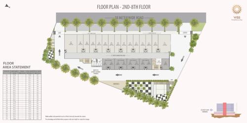  wakad-business-bay Wakad Business Bay Cluster Plan from 2nd to 8th Floor