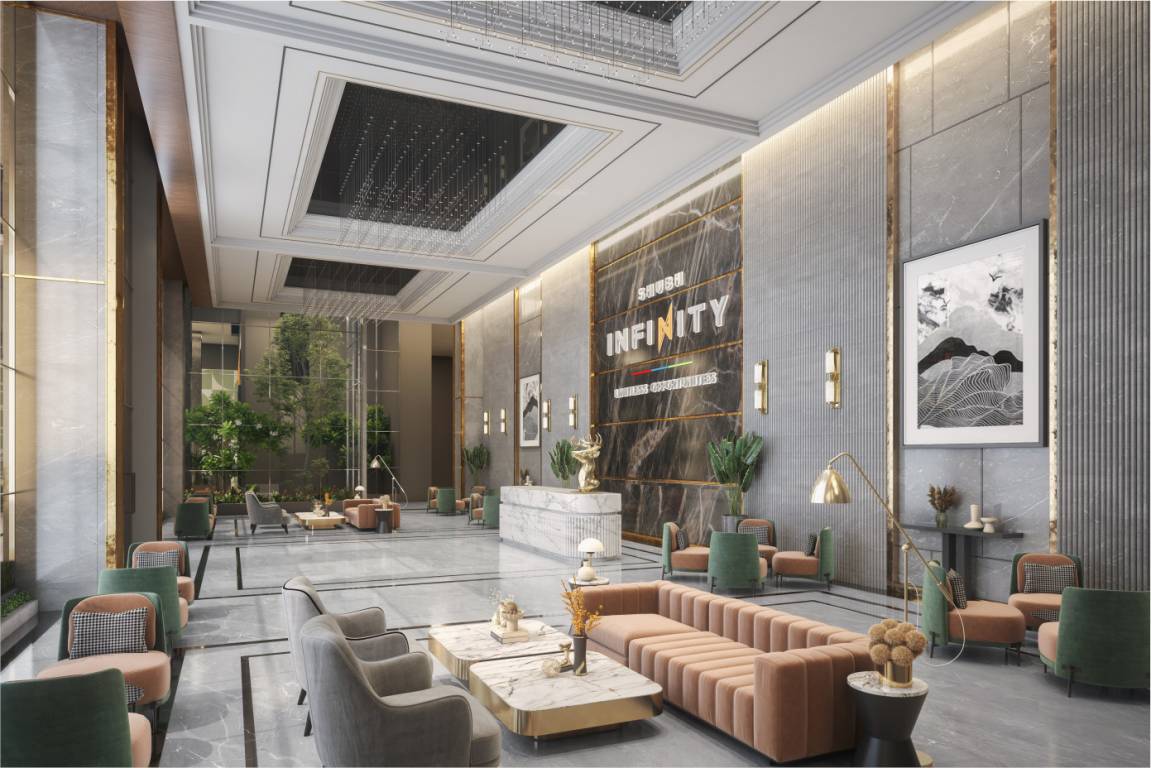  shubh infinity Entrance Lobby