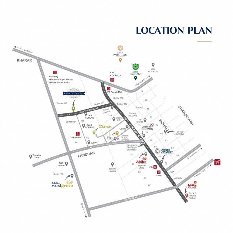  juncttion Location Plan