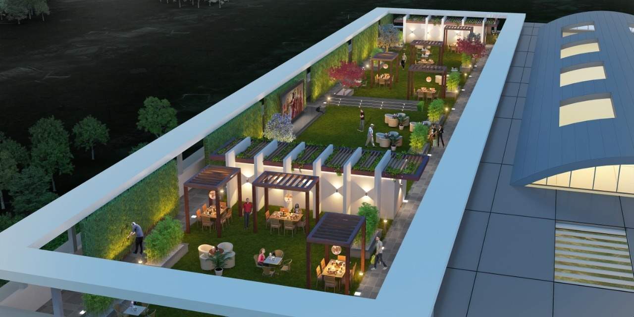 metro town promenade Terrace Garden