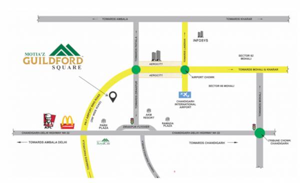 Location Plan guild-ford-square Location Plan