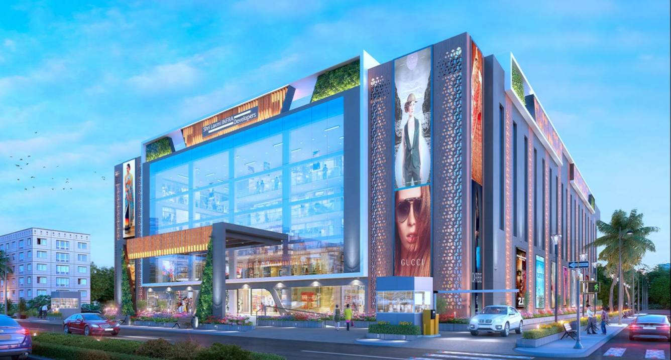  white house handloom textile shopping complex Elevation