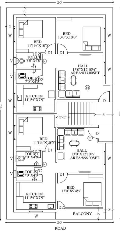  lotus Lotus Cluster Plan From 1st To 2nd Floor