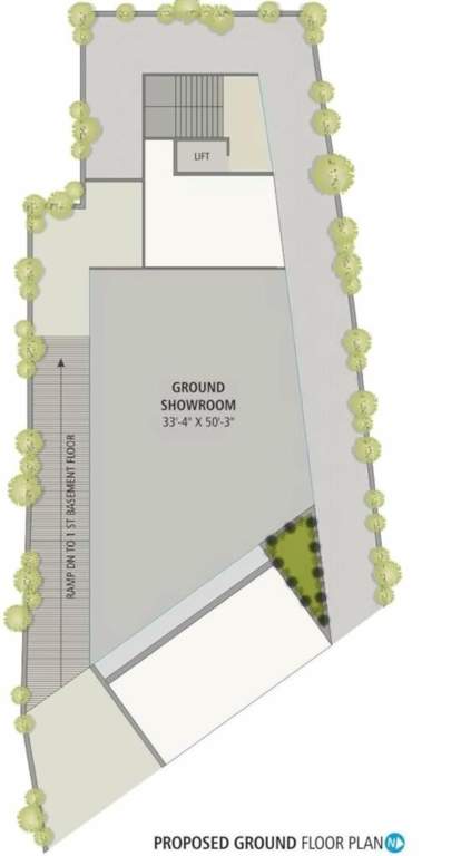  milestone eternis 1 Commercial Building Cluster Plan For Ground Floor