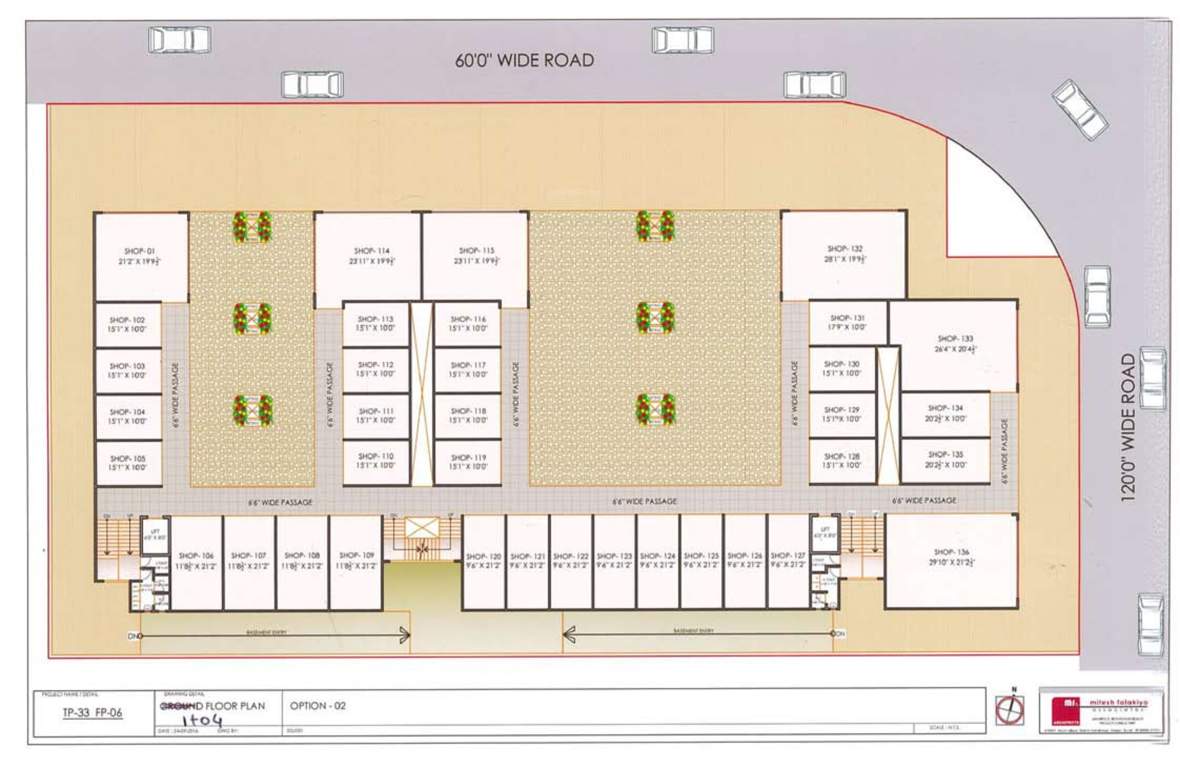  shree punjan plaza Shree Punjan Plaza Cluster Plan From 1st To 4th Floor