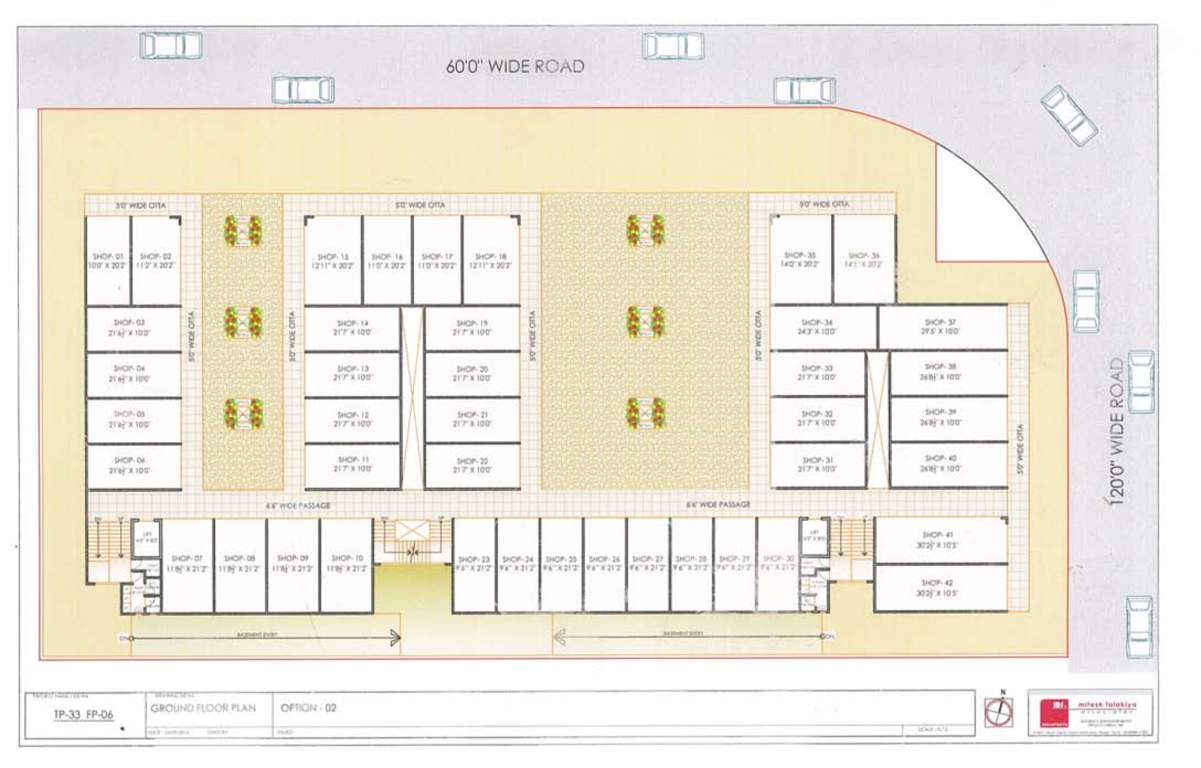  shree punjan plaza Shree Punjan Plaza Ground Cluster Plan
