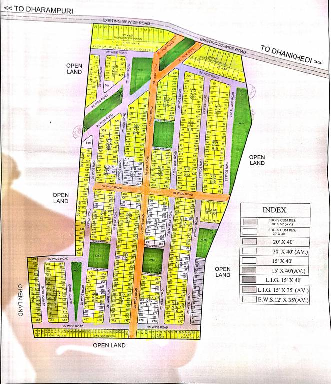 munim ji estate Layout Plan