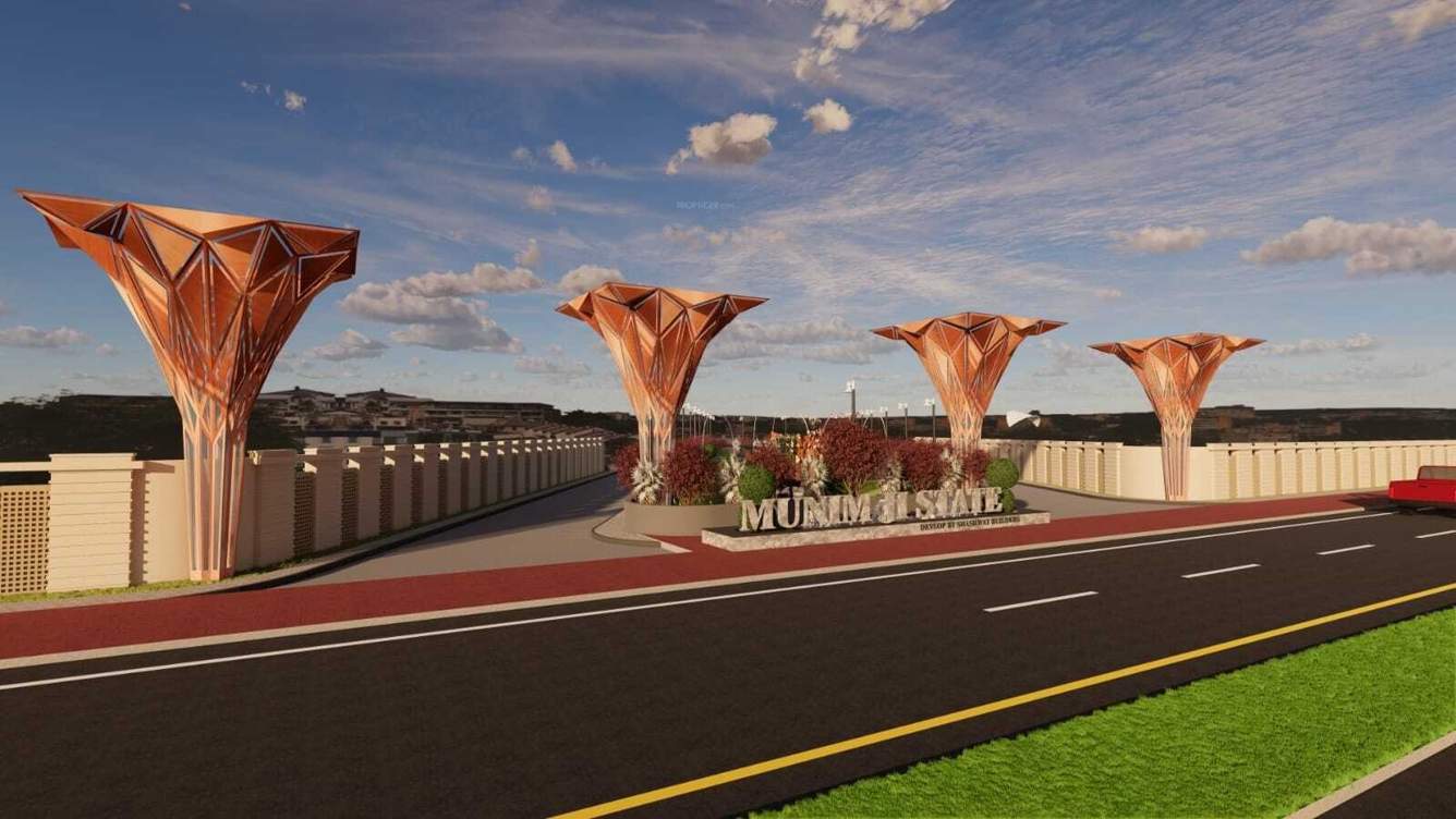 munim ji estate Entrance Gate Security Cabin