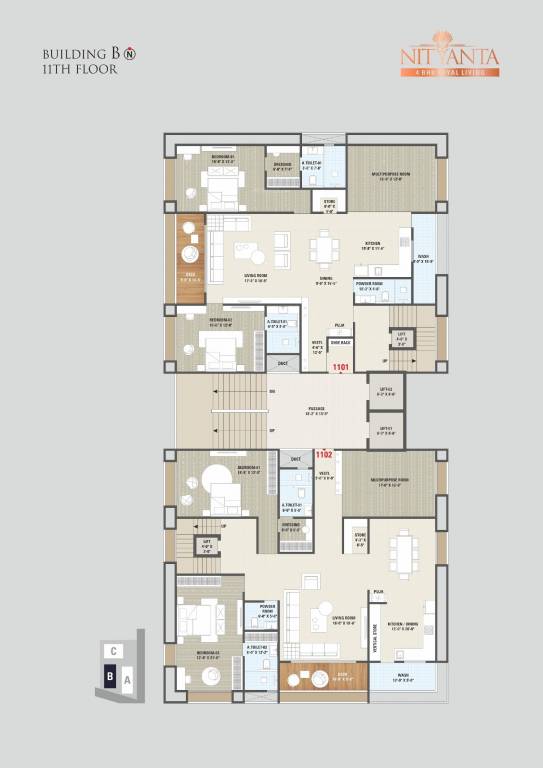  nityanta Block A Cluster Plan