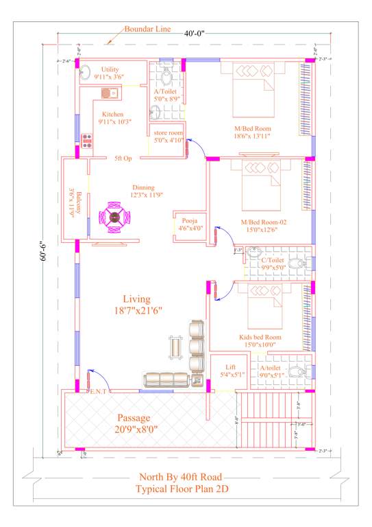  n r residency N R Residency Cluster Plan from 1st to 4th Floor