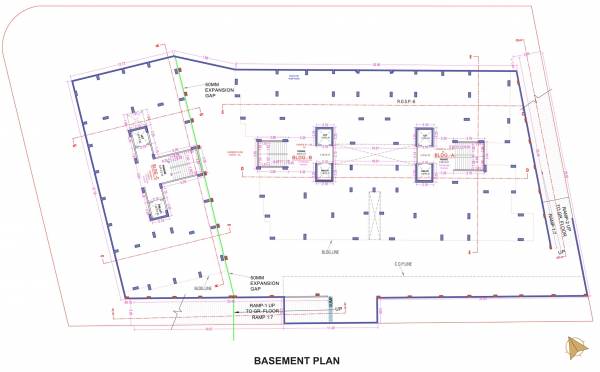  ananta-vandemataram A, B, C Basement Cluster Plan