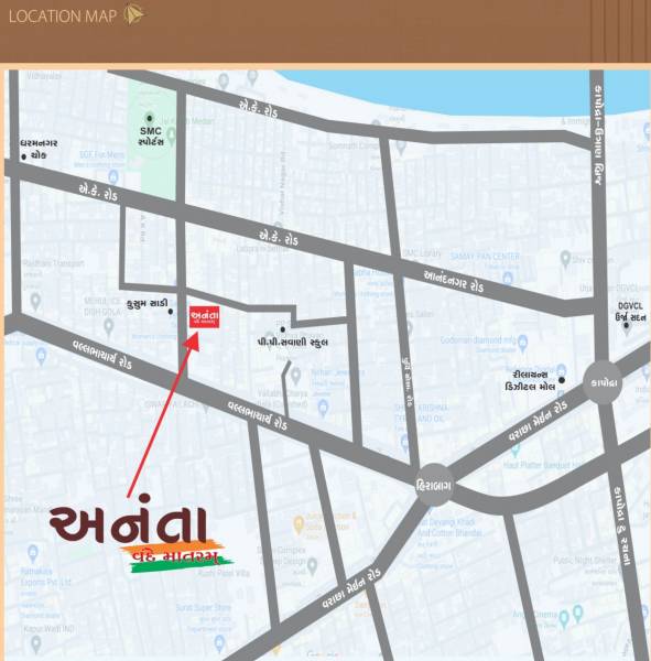  ananta-vandemataram Location Plan