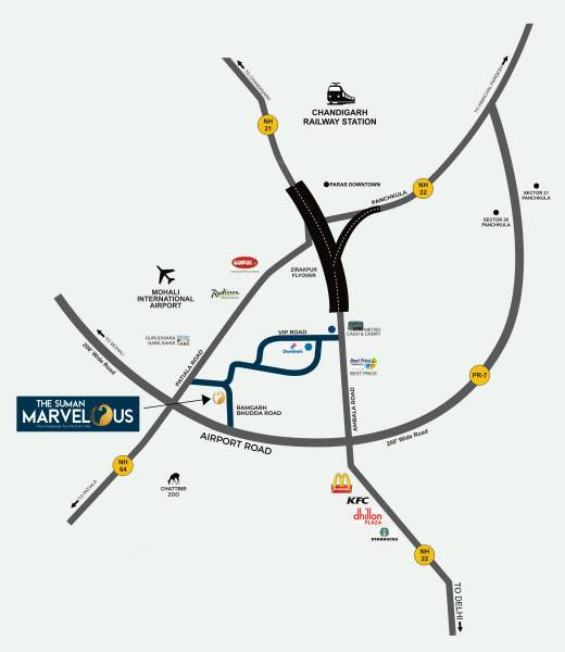 Location Plan the-suman-marvelous Location Plan