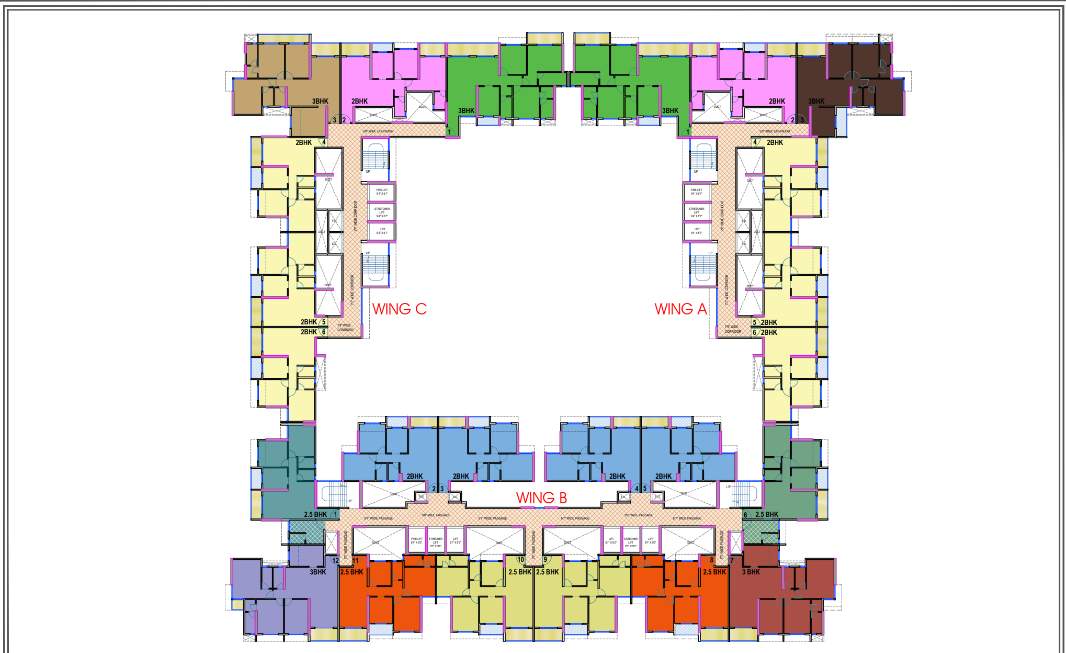  gami satyam palacio Gami Satyam Palacio Cluster Plan