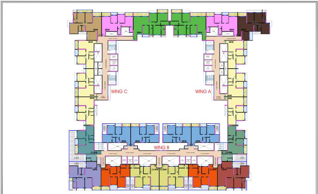  gami satyam palacio Gami Satyam Palacio Cluster Plan