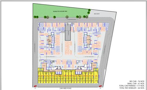  gami-satyam-palacio Gami Satyam Palacio Cluster Plan