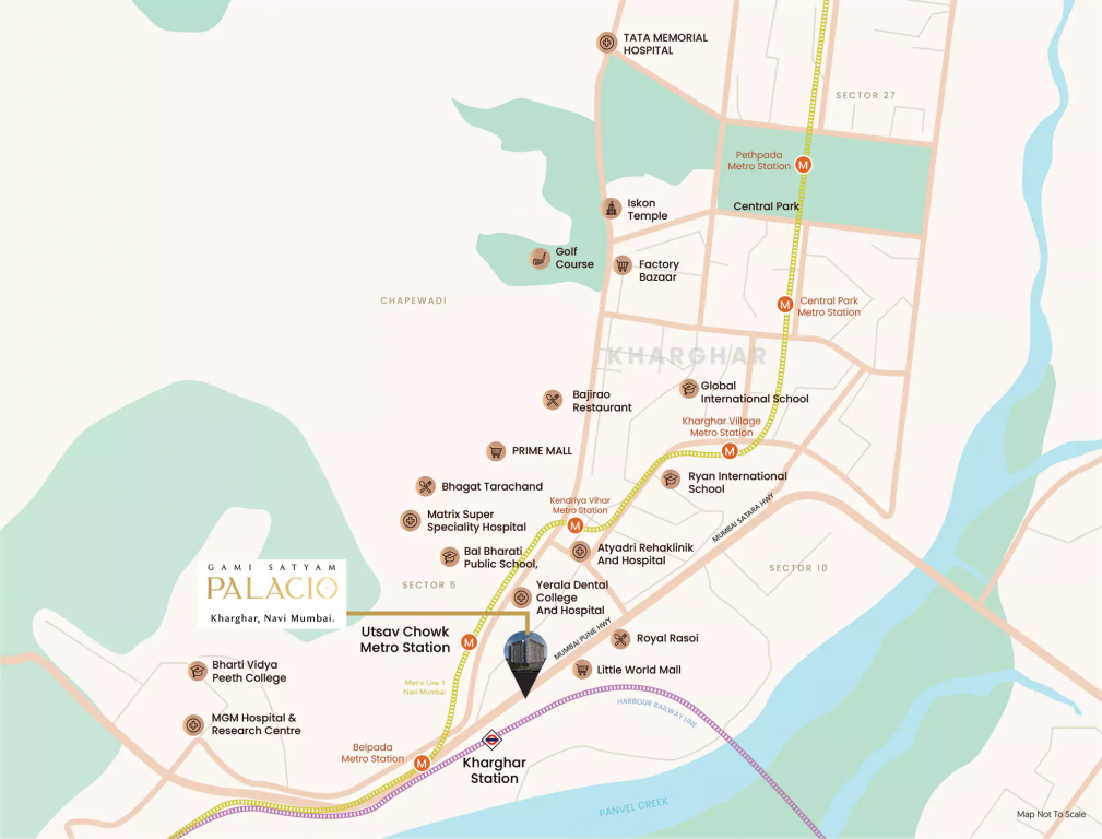  gami satyam palacio Location Plan