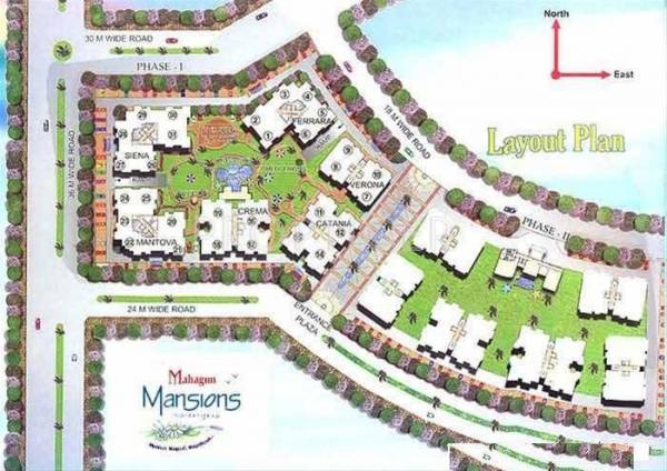 Images for Layout Plan of Mahagun Group Mansion Phase 1 and 2