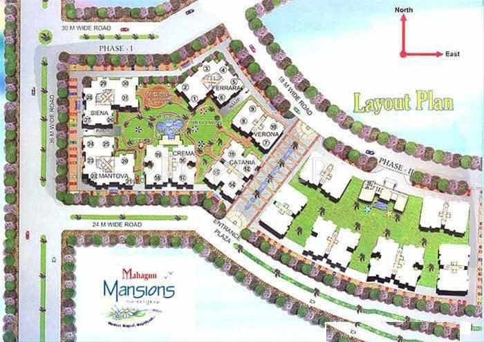 Images for Layout Plan of Mahagun Group Mansion Phase 1 and 2