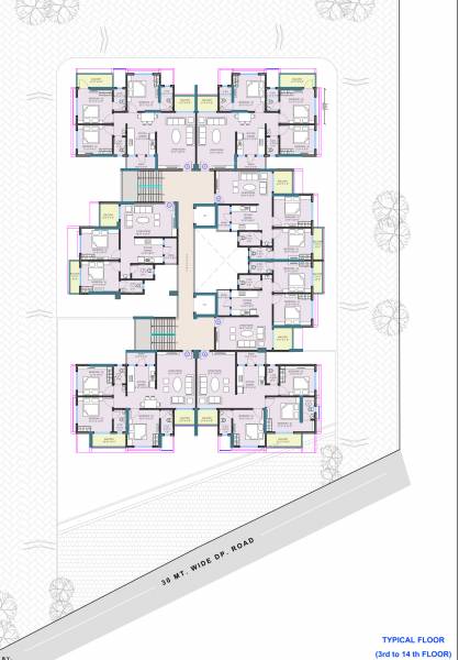  triverra Daksh Triverra Cluster Plan