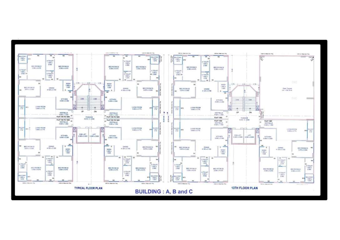  maxton Block A, Block B And Block C Cluster Plan