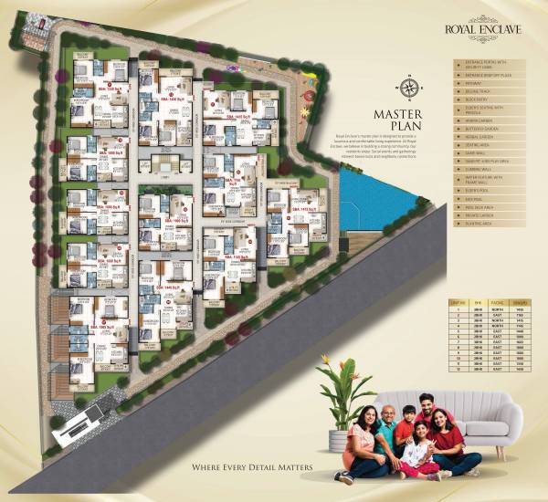  royal-enclave Royal Enclave Cluster Plan