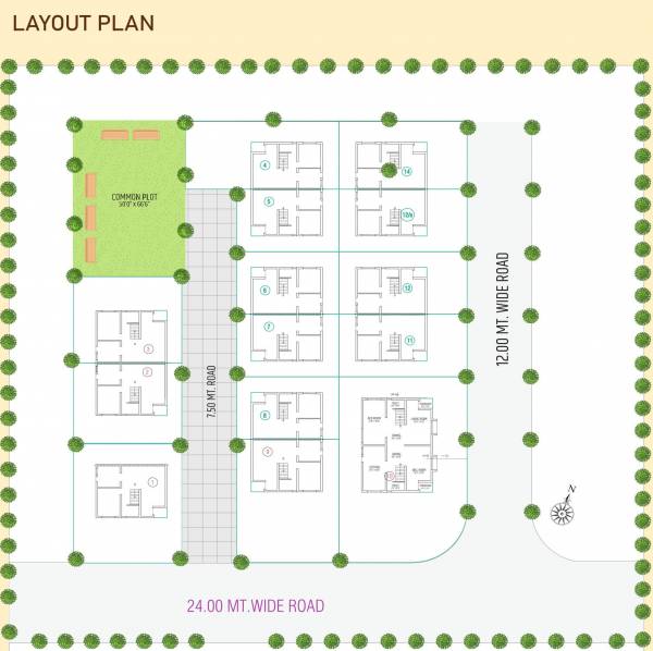  madhav-upvan-1 Layout Plan