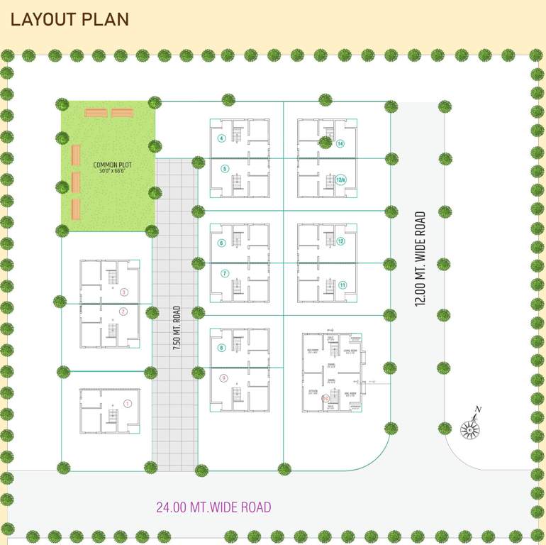  madhav upvan 1 Layout Plan