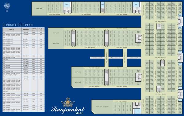  mall 1 Commercial Building Cluster Plan For 2nd Floor