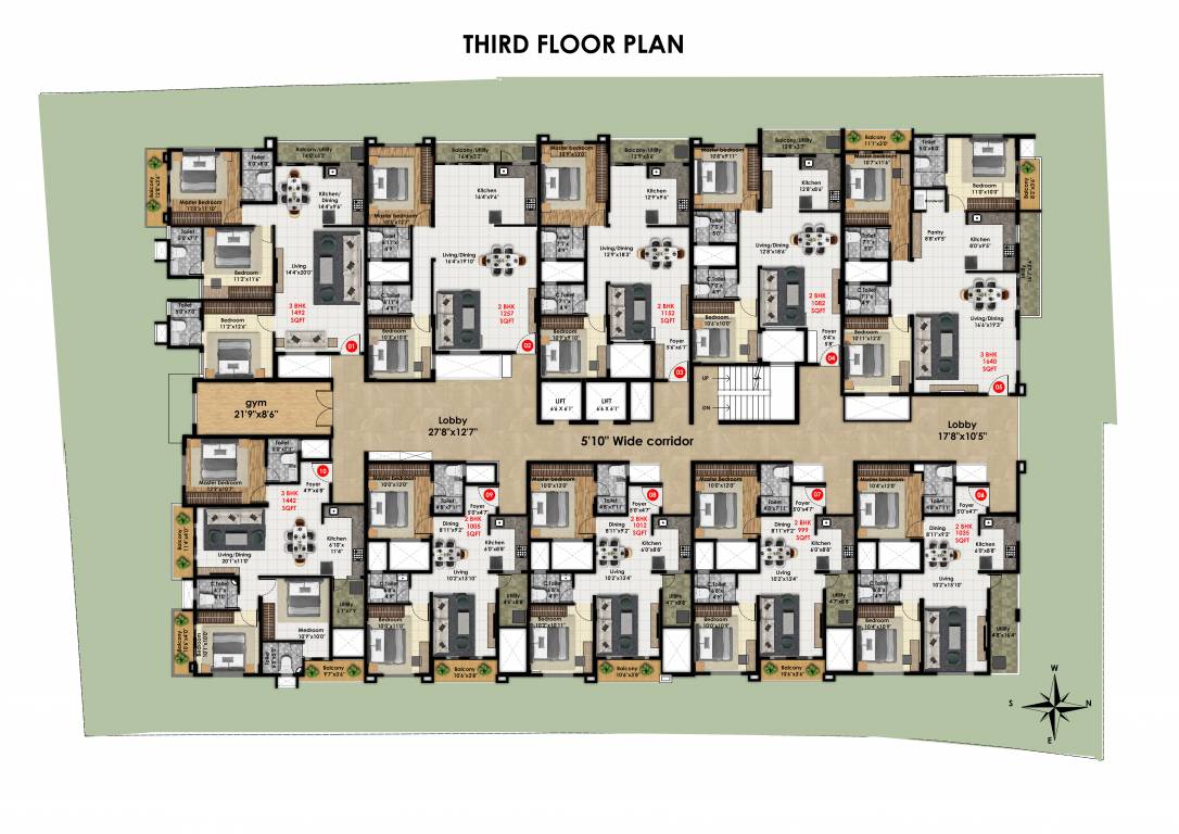  pacific legacy Pacific Legacy Cluster Plan