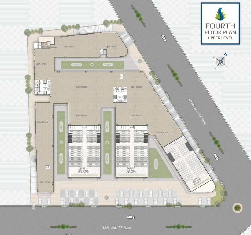  siddeshwar the business harbour 1 Cluster Plan For Upper 4th Floor