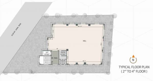 Maansquare Cluster Plan From 2nd To 4th Floor maansquare Maansquare Cluster Plan From 2nd To 4th Floor
