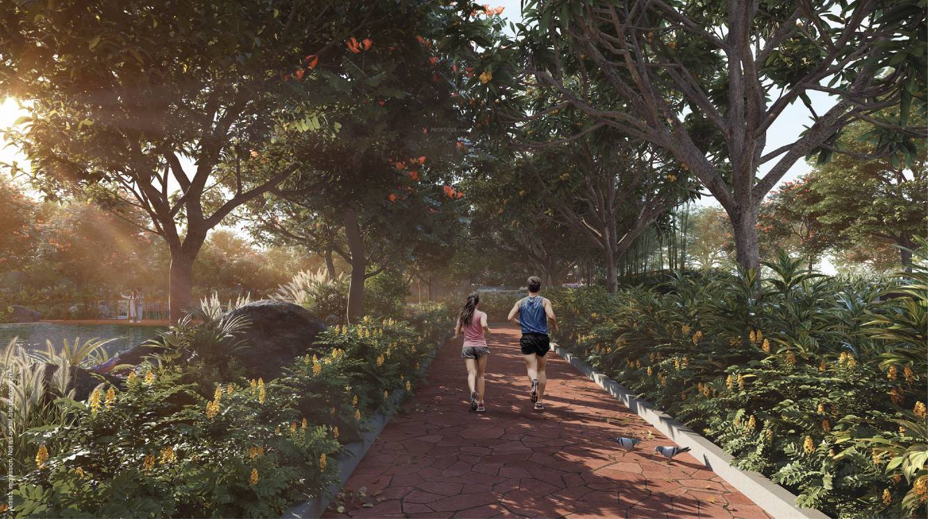  woodscapes phase 2 Jogging Track